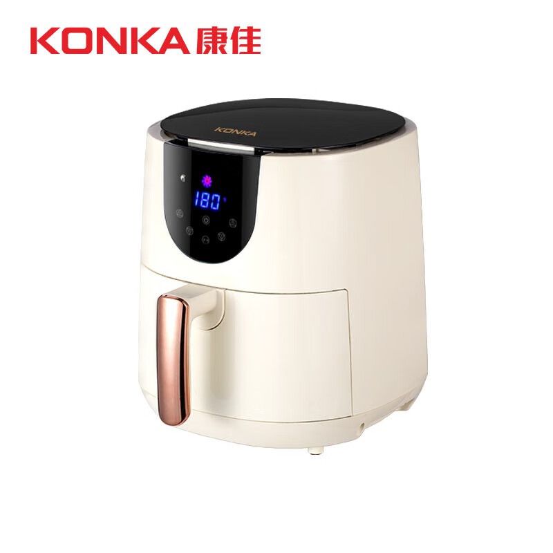 康佳(KONKA)KKZG-1304-R大容量6L健康只能空气智能炸锅家庭